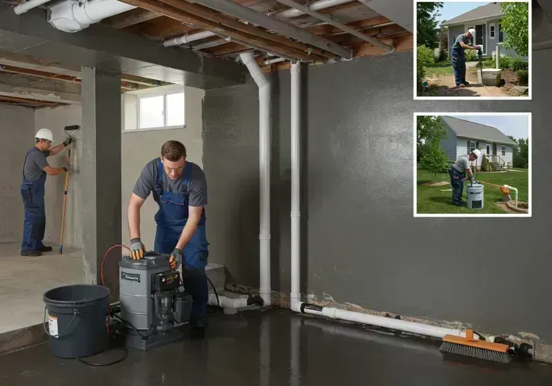 Basement Waterproofing and Flood Prevention process in Stark County, IL